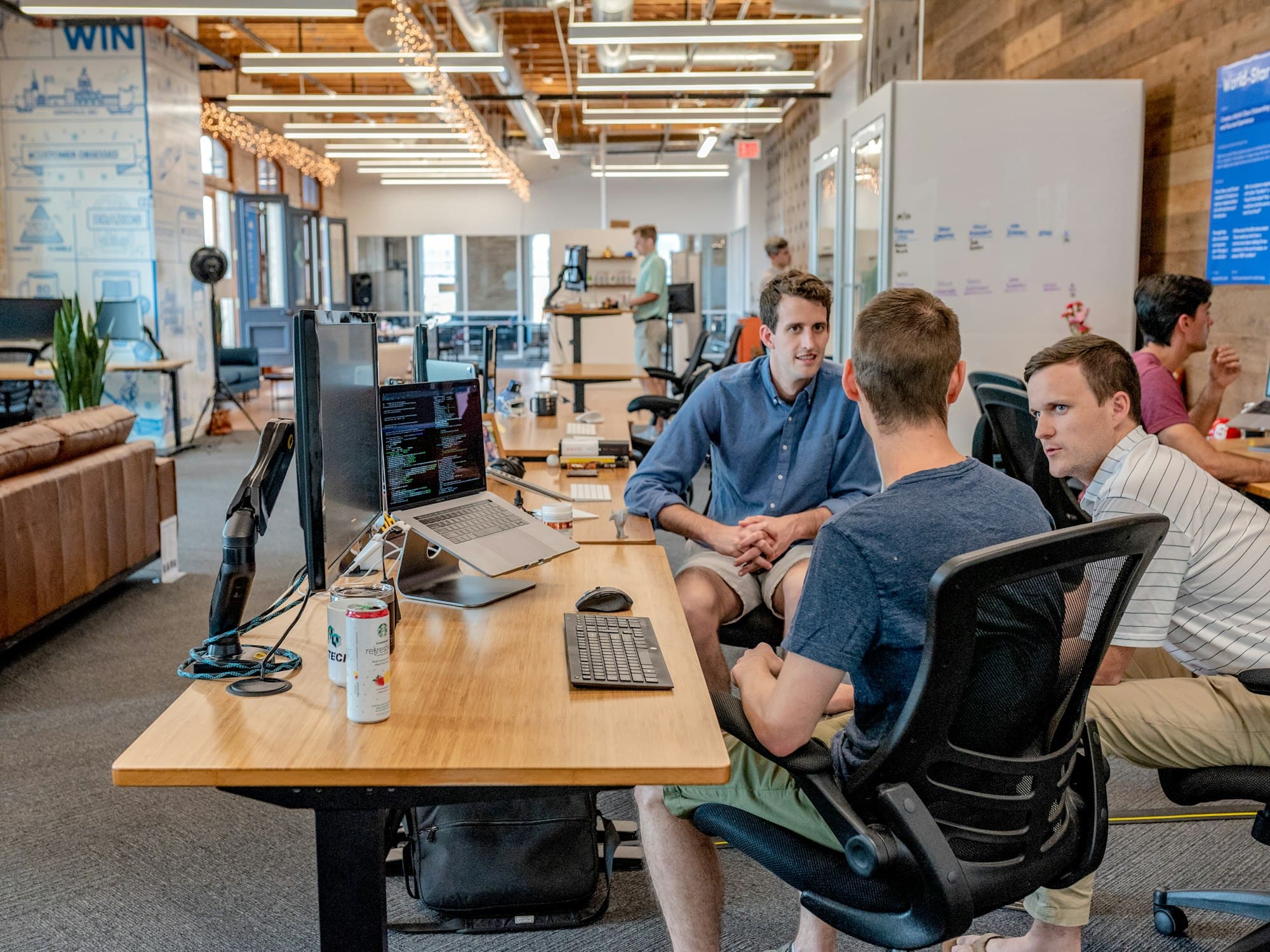 Collaborative workplace representing coordinated fit-out and AV packages
